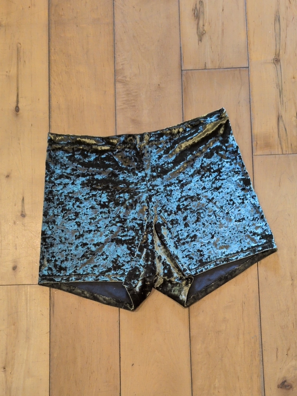 HyClothing Etsy Velvet High Waist Booty Shorts